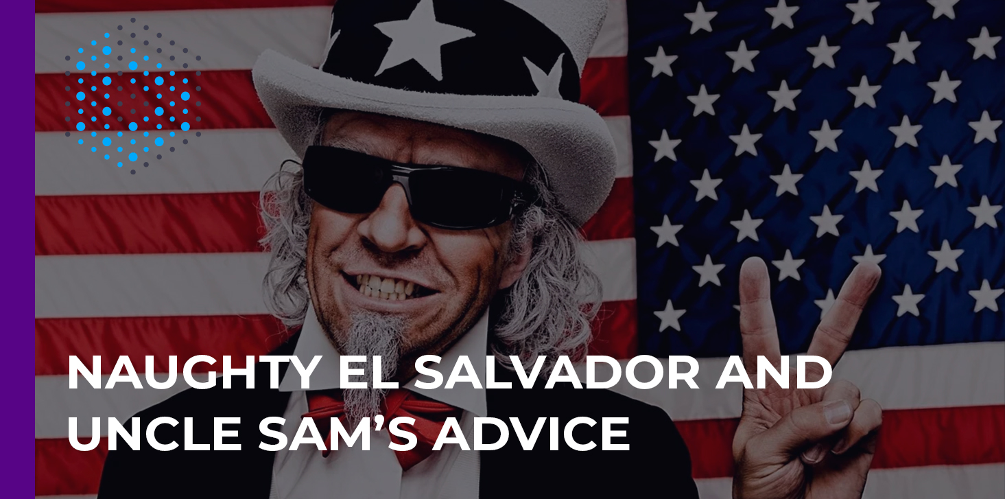 The US "advises" El Salvador not to use Bitcoin