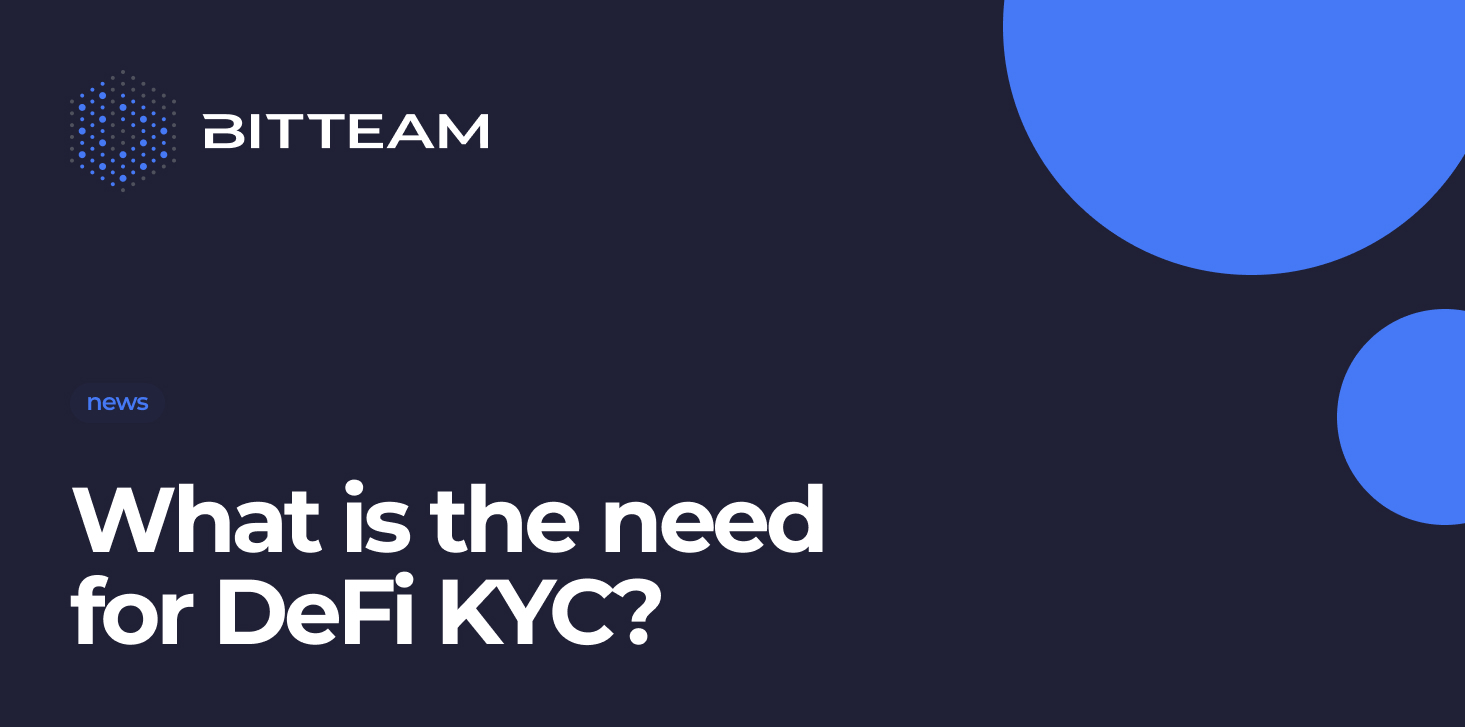 What is the need for DeFi KYC