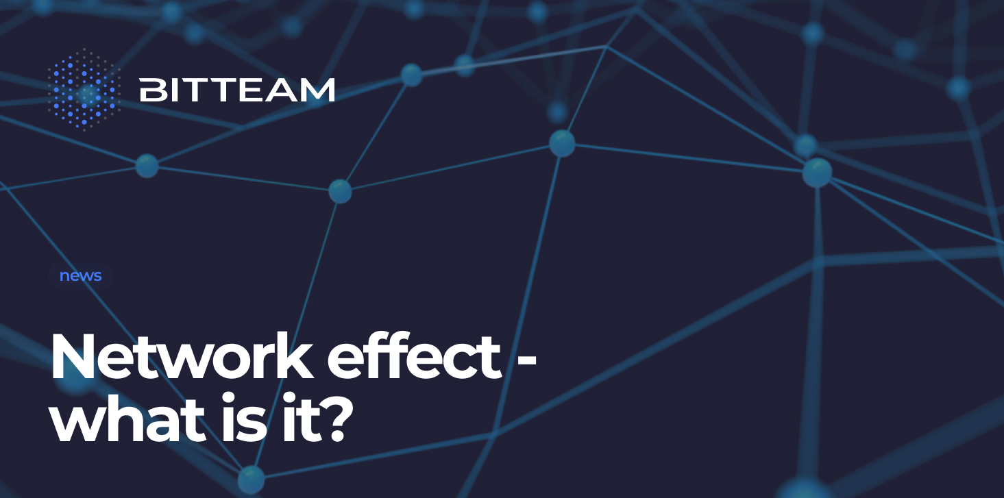 Blockchain and network effect