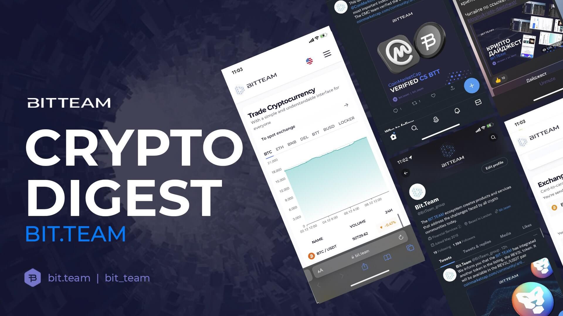 Crypto industry events of the week. Find out the most important news in Crypto Digest
